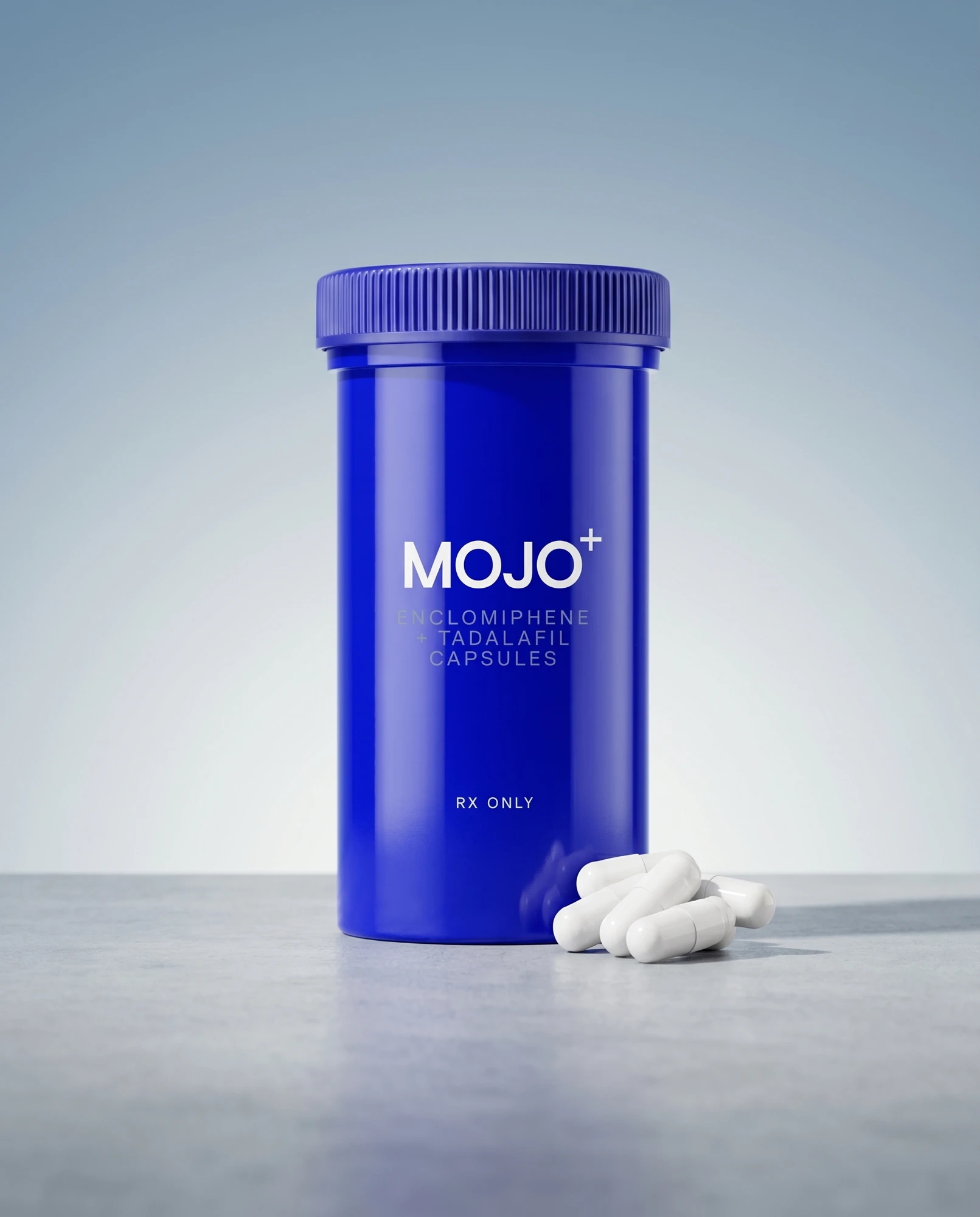Enclomiphene + Tadalafil (Strut Mojo) (Compound)