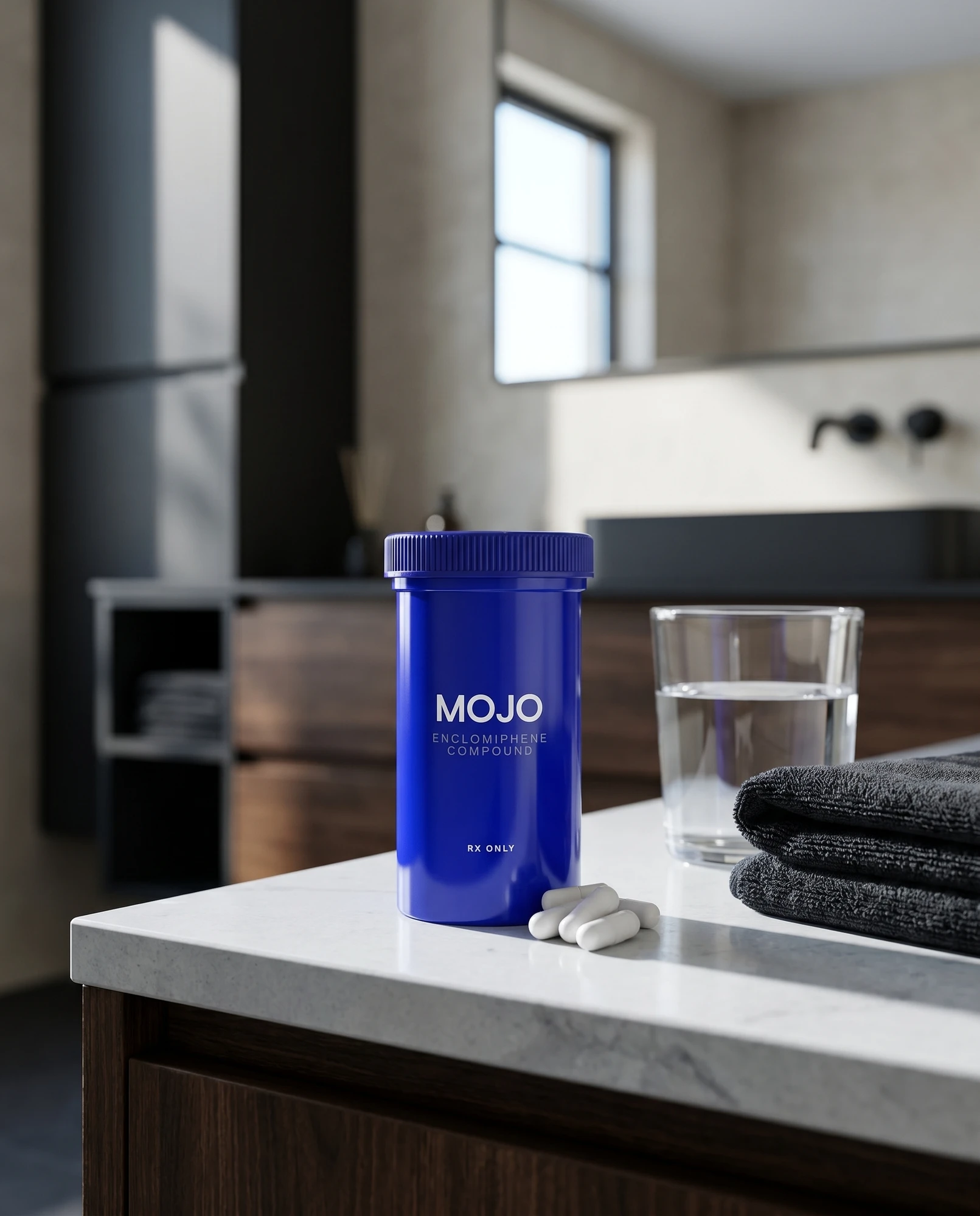 MOJO testosterone Rx bottle